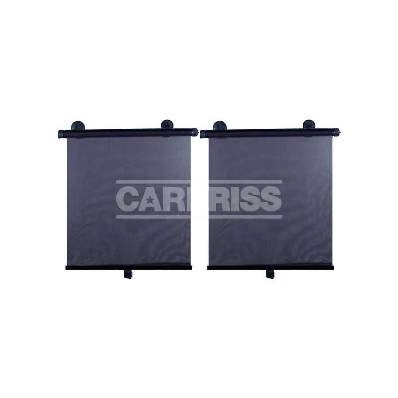 CARPRISS Juego 2 cortinillas enrollables laterales traseras 1 capa 45X50 CM 79160025