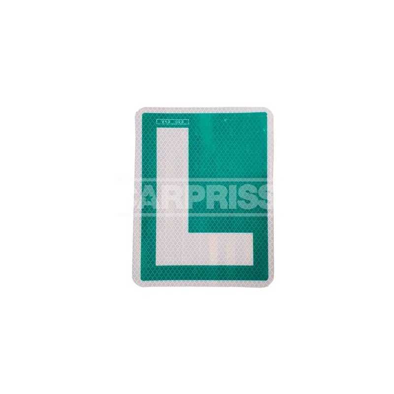 CARPRISS Placa conductor novel "L" adhesiva para coche V-13 150X195 MM 79391206