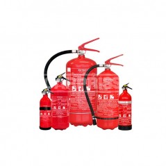 CARPRISS Fire extinguisher with wall support ABC 1KG 79610001