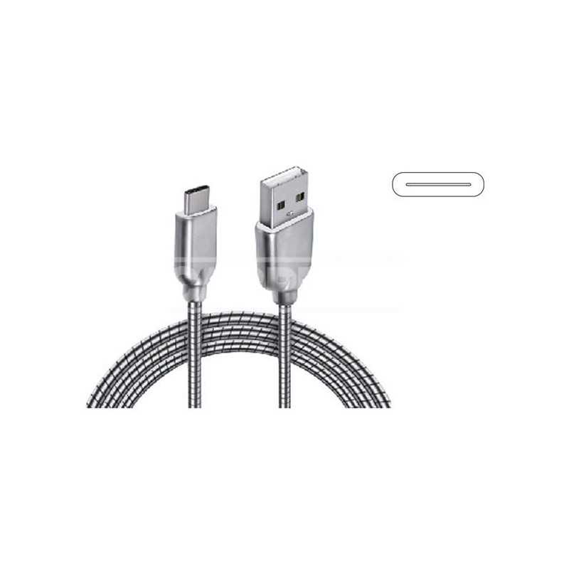 CARPRISS Metal charging and data cable TYPE C 1 M 79620043