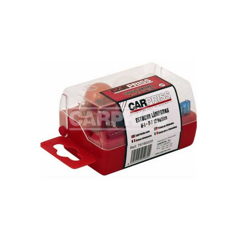 CARPRISS Estuche surtido lámparas luz coche H1 12V 79780205