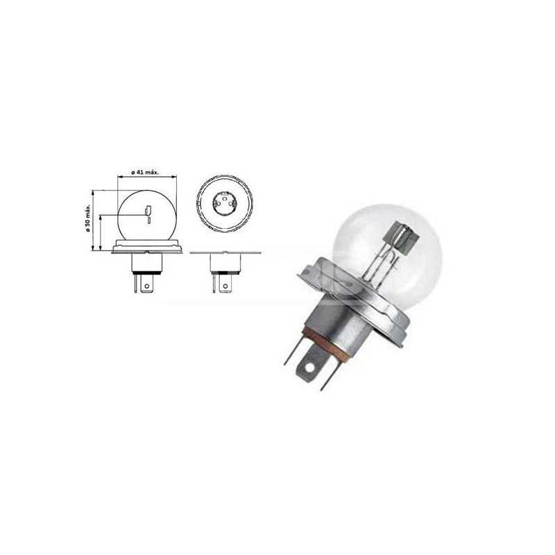 CARPRISS Lámpara bombilla para coche R2 FEU 12V 45/40W (10UD) 79780225