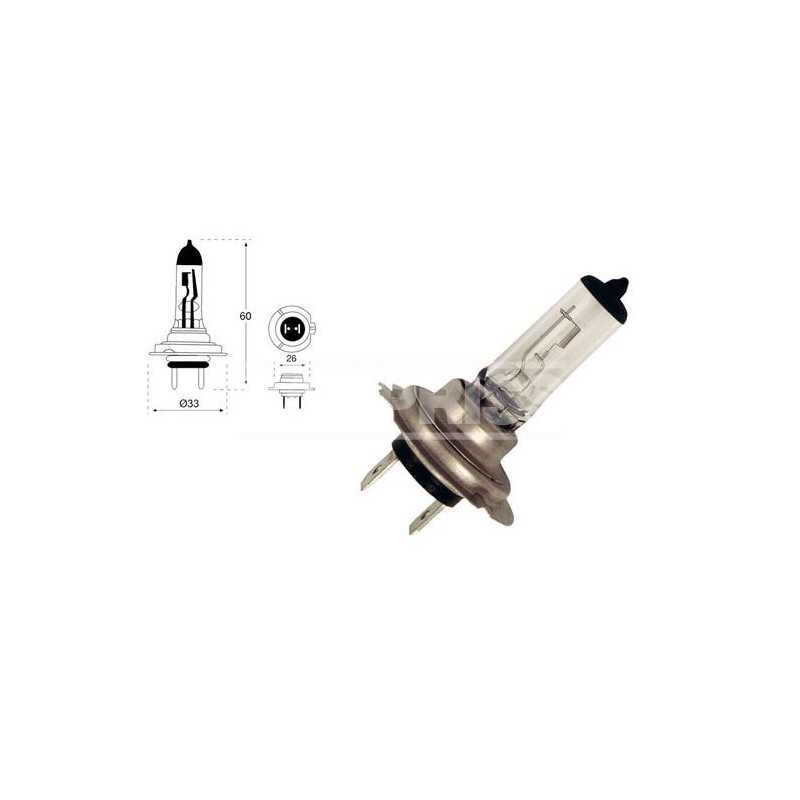CARPRISS Lámpara bombilla para camión H7 24V 70W (10UD) 79780239