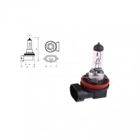 CARPRISS Lámpara bombilla para coche H11 12V 55W (10UD) 79780243