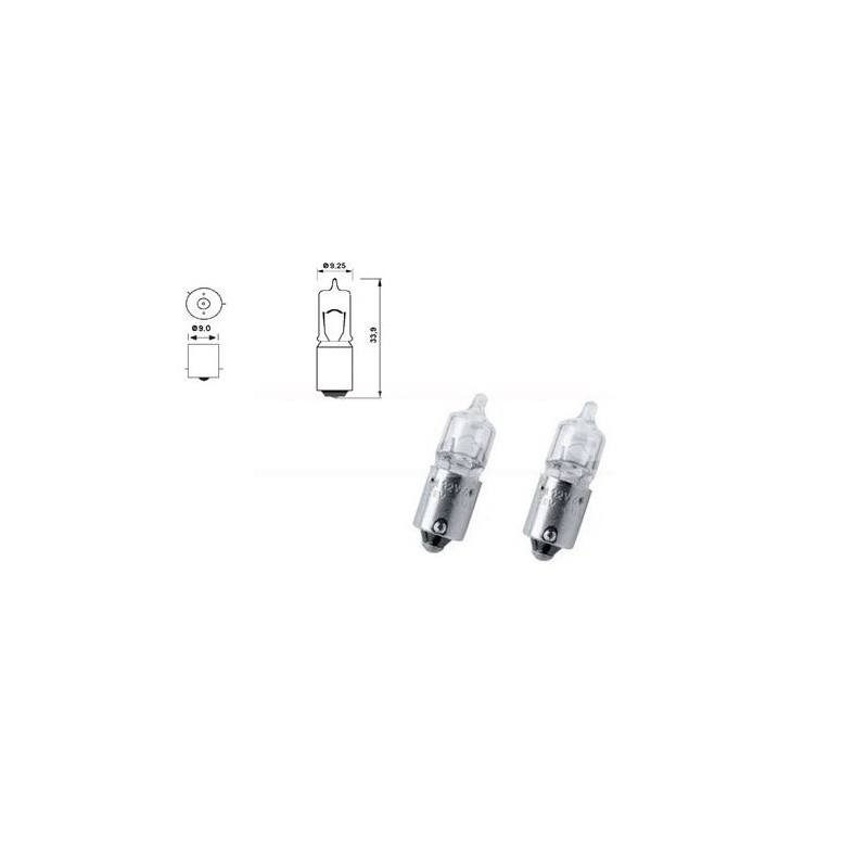 CARPRISS 1 pole bulb lamp 12V 6W H6W 12V 6W H6W (10UD) 79780244