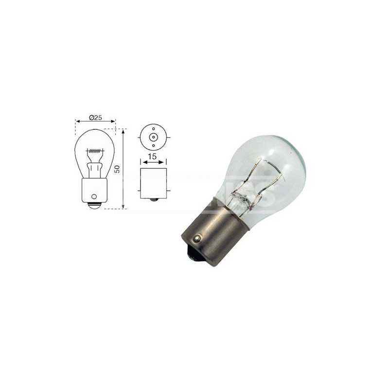 CARPRISS Blister 2 lámparas bombilla para coche 1 polo P21W 12V 21W (10UD) 79780250