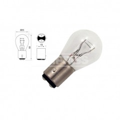 CARPRISS Caja 10 lámparas bombilla 2 polos 24V 21/5W 79780259