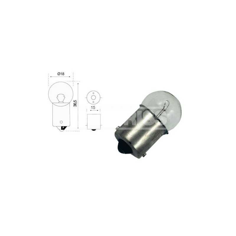 CARPRISS Blister 2 lámparas bombilla para coche R10W 12V 10W (10UD) 79780268