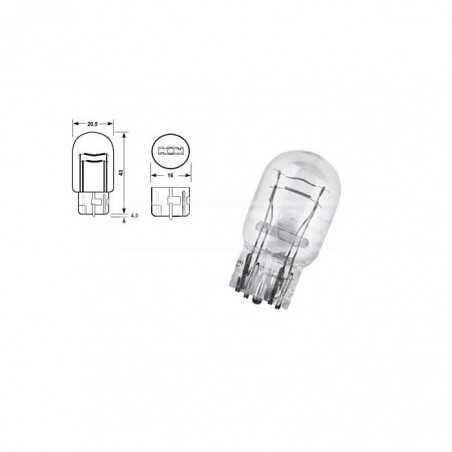 CARPRISS Blister 2 lámparas bombilla para coche W21/5W T20 12V 21.5W (10UD) 79780294