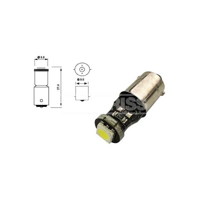 CARPRISS Blister 2 lámparas bombilla tubular T4W CANBUS 12V 1 LED SMD 79780305