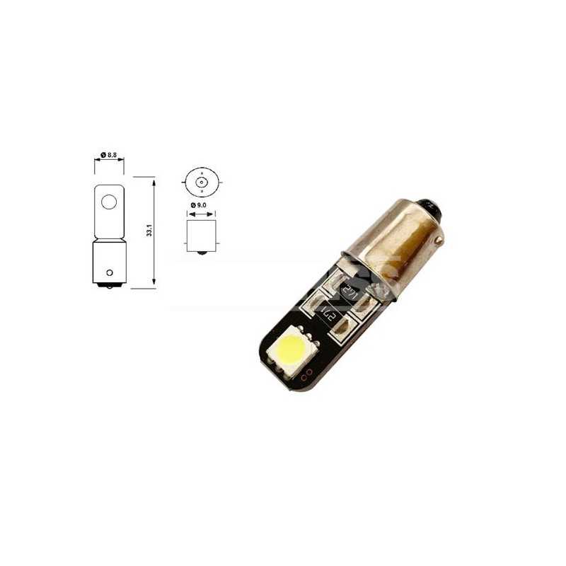 CARPRISS Blister 2 lámparas bombilla tubular T4W 12V LED SMD 79780307