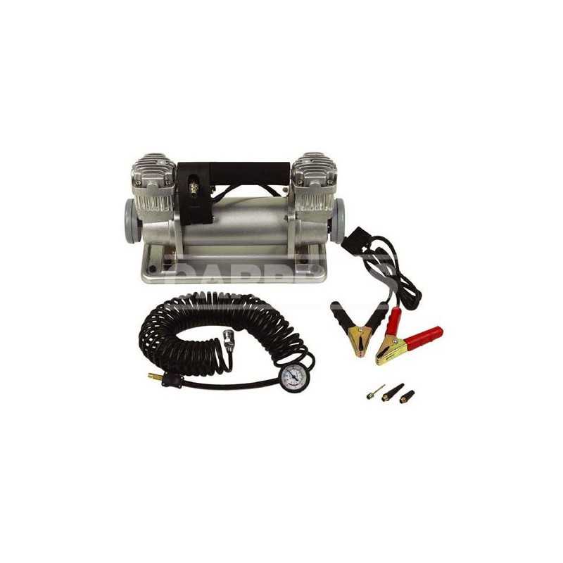 CARPRISS Double head air compressor + tool case 150 L/MIN 70623224