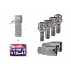 CARPRISS Antirrobo rueda tuercas cónicas M12X1 25X26 MM 70520511