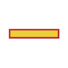 CARPRISS Placa remolque homologada 1130X196 MM ECE/70-01 7201024