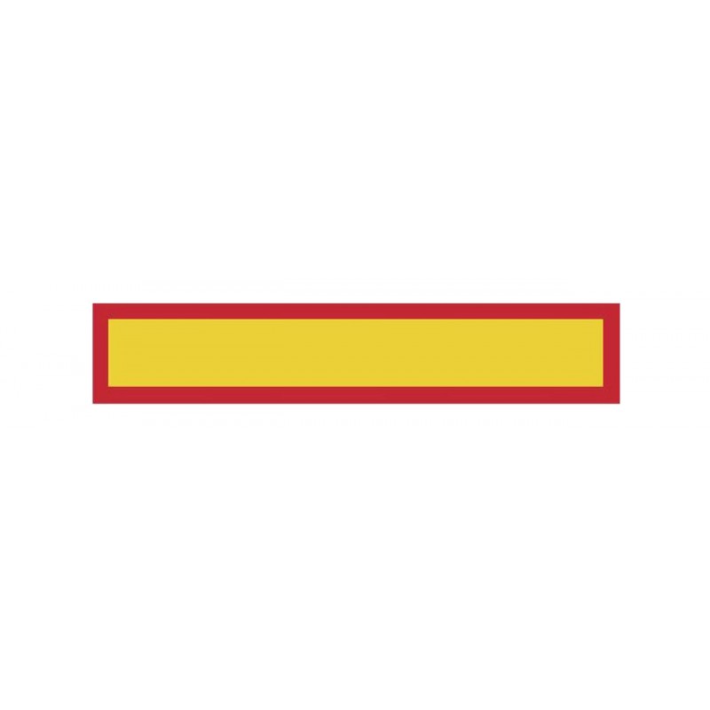 CARPRISS Approved trailer plate 1130X196 MM ECE/70-01 7201024