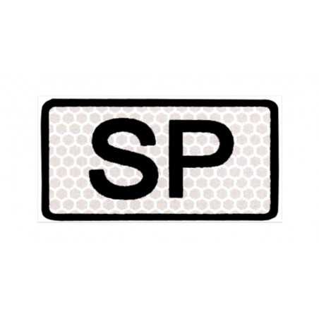 CARPRISS Aluminum "Public Service" plate V-9 225X120 MM 79391130