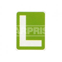 CARPRISS Novel driver plate "L" for car V-13 150X195 MM 79391205