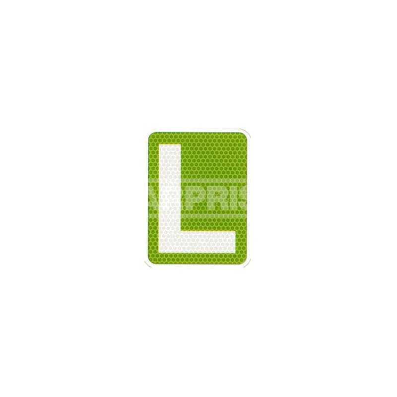 CARPRISS Novel driver plate "L" for car V-13 150X195 MM 79391205