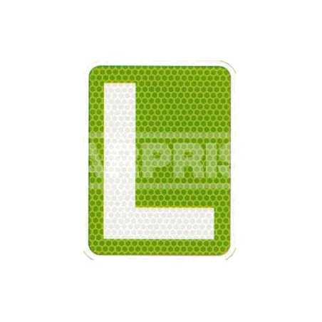 CARPRISS Novel driver plate "L" for car V-13 150X195 MM 79391205