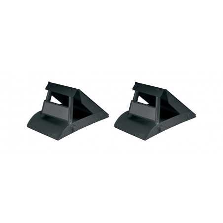 CARPRISS Set of 2 folding metal wedges 900 KG 12X6X15 CM 70410260