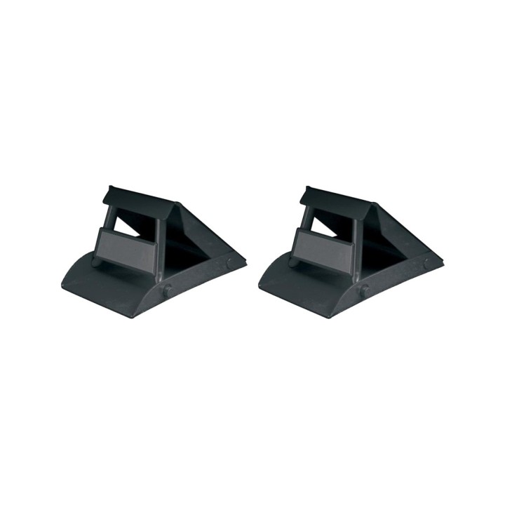 CARPRISS Juego 2 calzos metal plegables 900 KG 12X6X15 CM 70410260