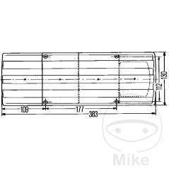 HELLA multifunctional rear light 101.12.17