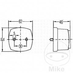 HELLA Position light 102.01.30