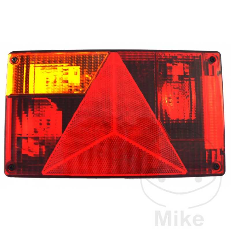 JOKON Piloto trasero derecho remolque con luz de matrícula y antiniebla BBSKN595 102.01.35