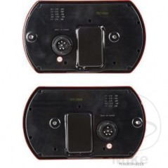 ASPÖCK Juego piloto trasero multifuncional con cable para remolque LED 102.01.75