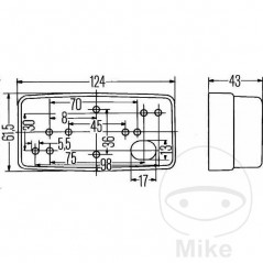 HELLA universal blinker 102.04.60