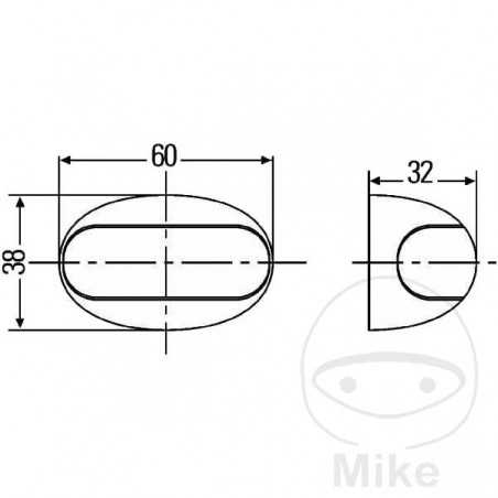 HELLA Luz de posición LED 102.79.86