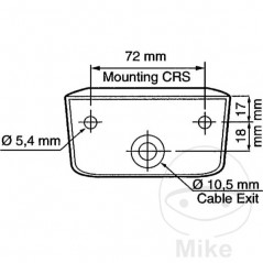 HERTH+BUSS license plate light 102.95.52