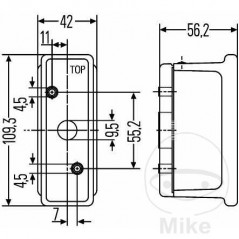 HELLA LIGHT, POSITION, RIGHT 102.96.85