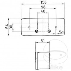 JOKON Piloto trasero izquierdo multifuncional para remolque BBS(K) 516 102.98.42