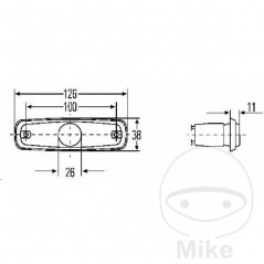 HELLA universal blinker 104.08.80