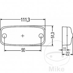 HELLA universal blinker 104.56.81