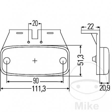 HELLA universal blinker 104.57.15