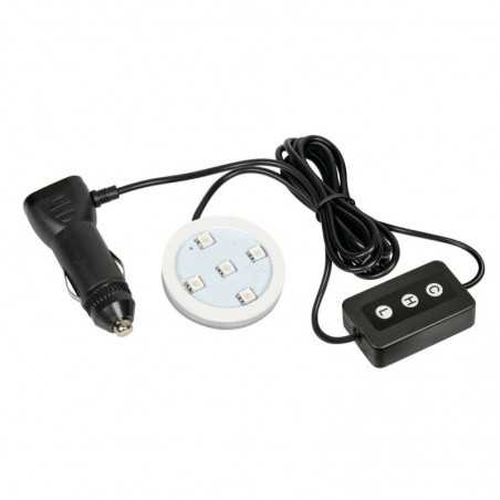 LAMPA Luminous base with attenuator for air freshener (7 colours) LED TRUCKY 12/24V LAM35249
