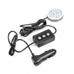 LAMPA Base luminosa con atenuador para ambientador (7 colores) LED TRUCKY 12/24V LAM35249