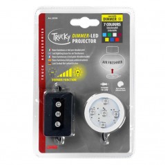LAMPA Base luminosa con atenuador para ambientador (7 colores) LED TRUCKY 12/24V LAM35249