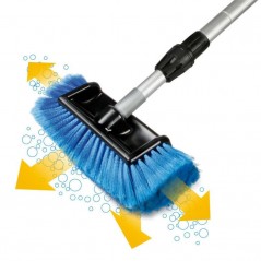 LAMPA Washing brush with iron thread extendable bar 3D 240 CM LAM38010