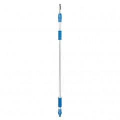 LAMPA Barra extensible aluminio rosca metal para cepillo de lavado 140-240 CM LAM38073