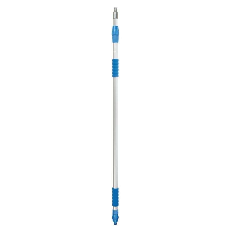 LAMPA Barra extensible aluminio rosca metal para cepillo de lavado 140-240 CM LAM38073