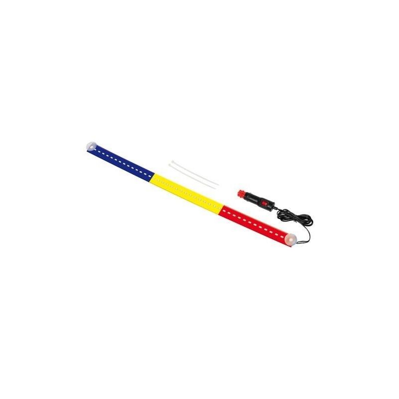 LAMPA Barra de luz bandera luminosa Rumanía para camión 42 LED 24V LAM98895