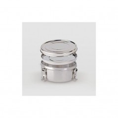 FASEBA Lunch box with 2 plates INOX 18 CM 07191