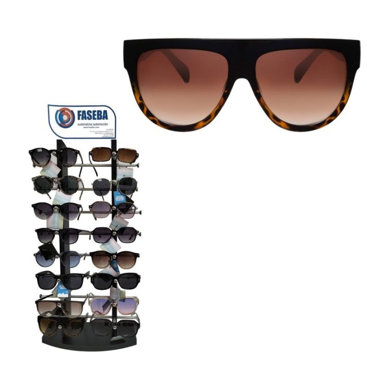 FASEBA Women's casual sunglasses plastic frame 07219