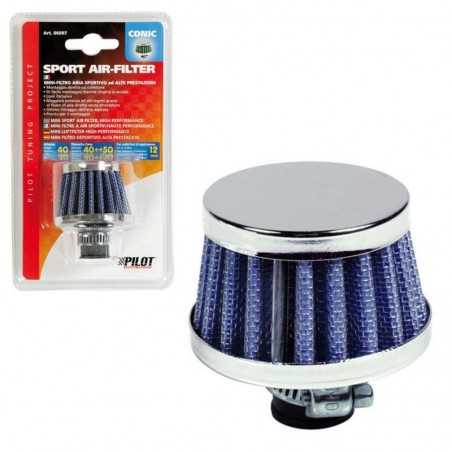 LAMPA Filtro de aire conico para coche 60X40 MM 12 LAM06097