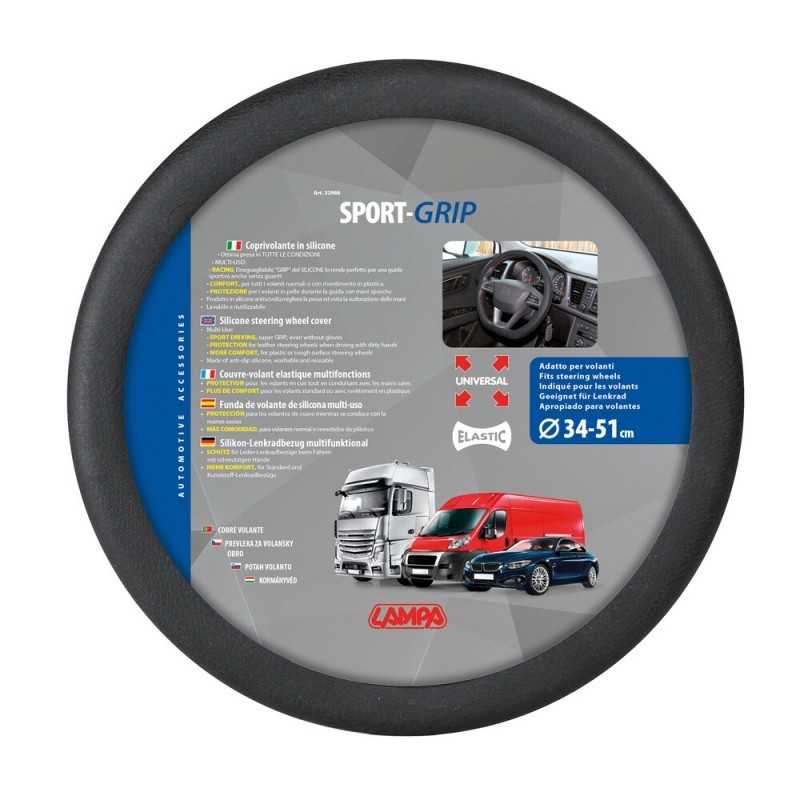 LAMPA Funda para volante silicona LAM32986VAR