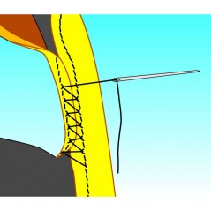 LAMPA Funda para volante piel 37-39 CM LAM33011