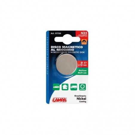 LAMPA flat round magnet Ø25 MM 10 MM 35N LAM97720